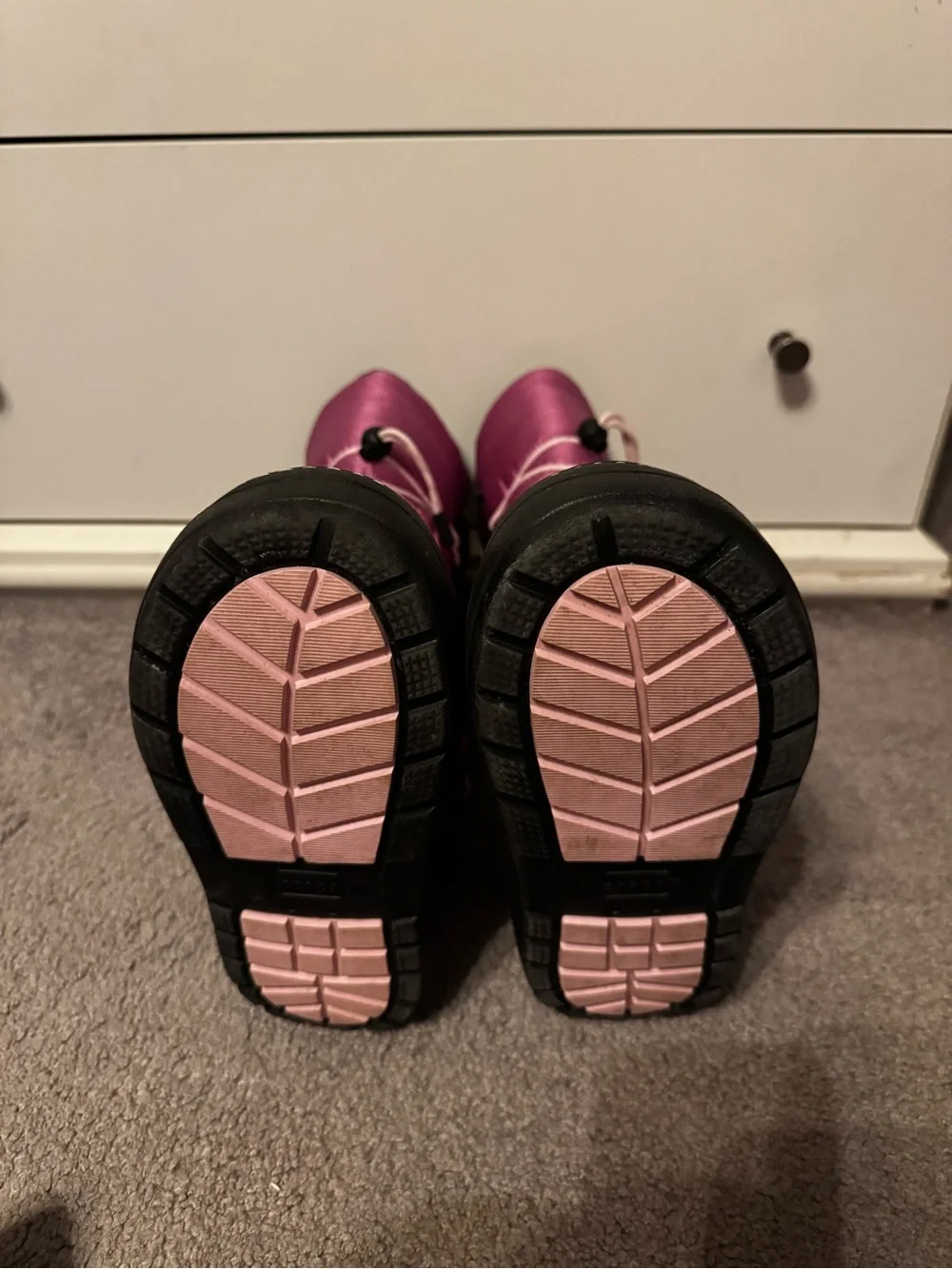 Crocs Kosmoboot Orchid/Pink Tall Insulated Moon Boots Women Sz 8 Winter Boots